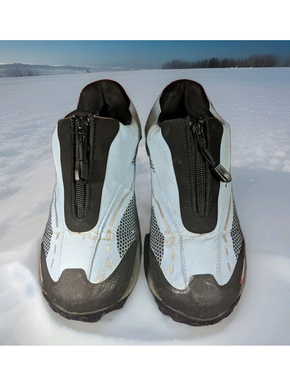 Baffin Winter Zip Up Hiking Walking Shoes Boots Womens 9 Polar Proven Waterproof